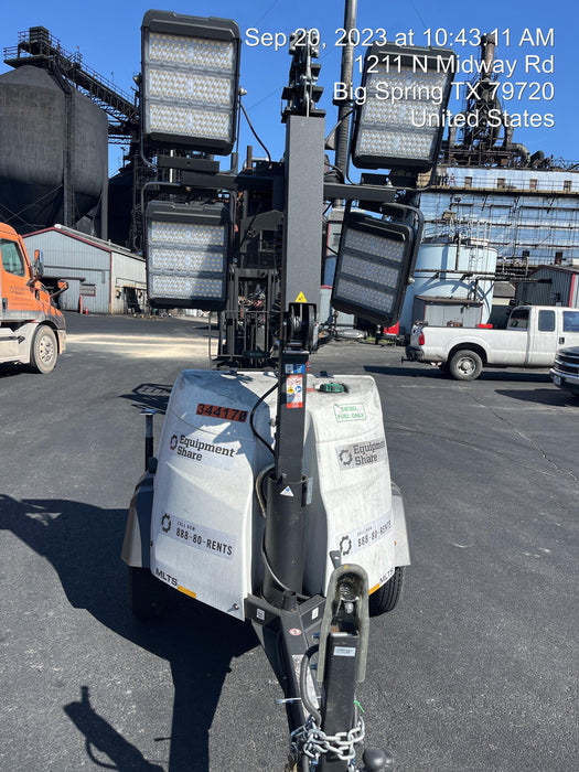 2023 Generac MLT2 Diesel, Flex Switch 120V Input, Powerzone Controller, (4) 320W LED Lights, 4kW Generator, 39.9 Gal Fuel Tank, 2" Ball, T3