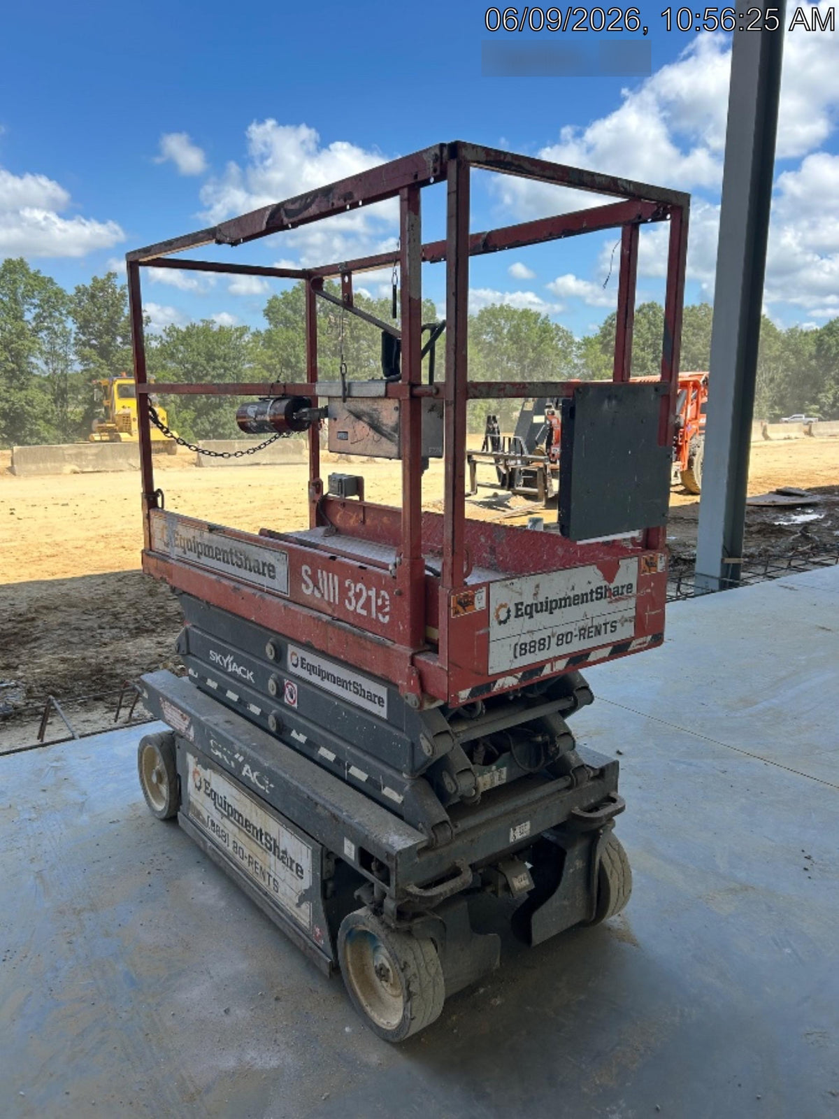 2019 Skyjack SJIII-3219 Standard Options, Trojan Batteries