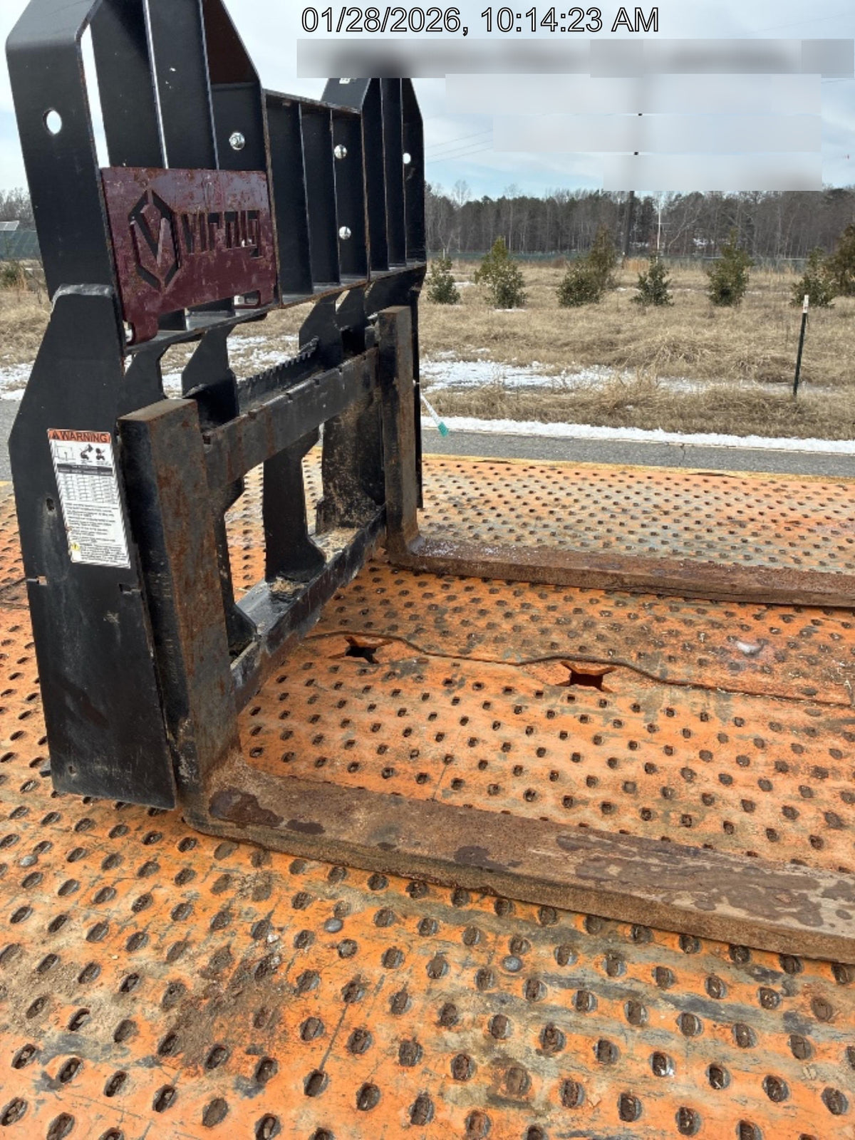 2025 VIRNIG 48" Pallet Forks - Virnig