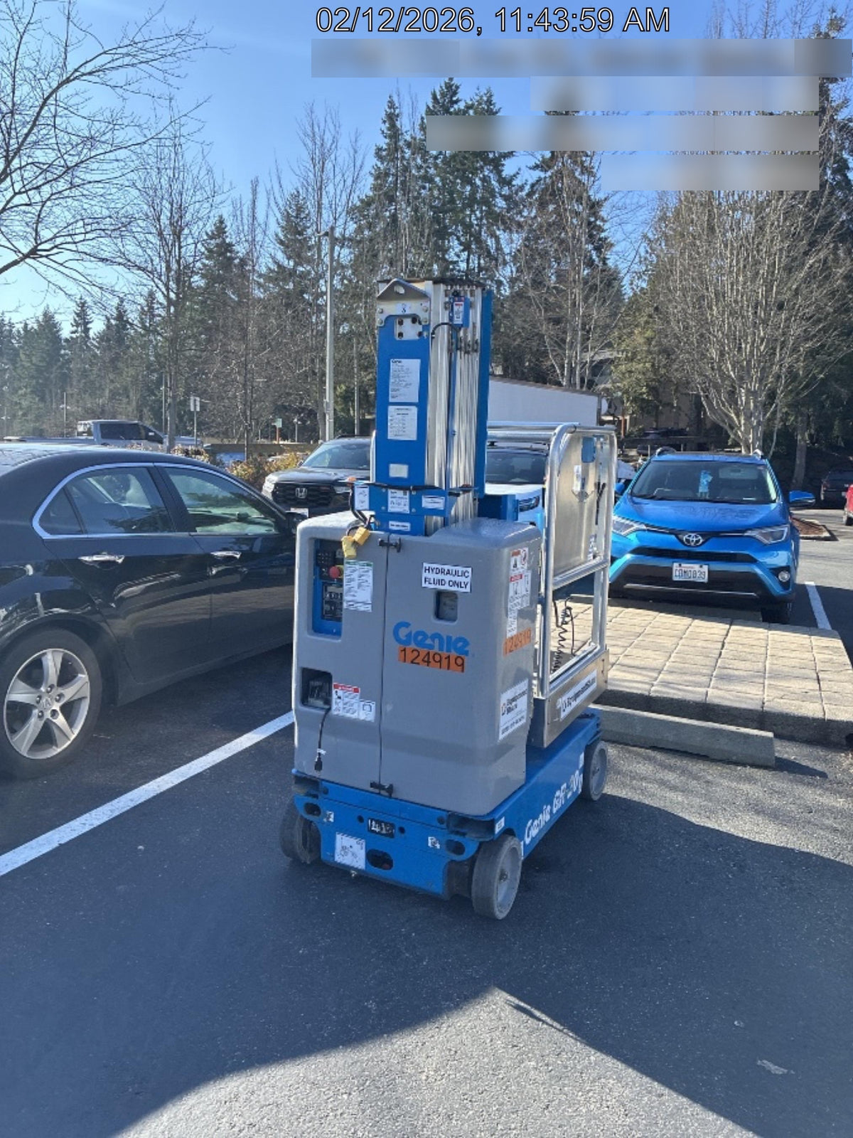 2021 GENIE GR-20