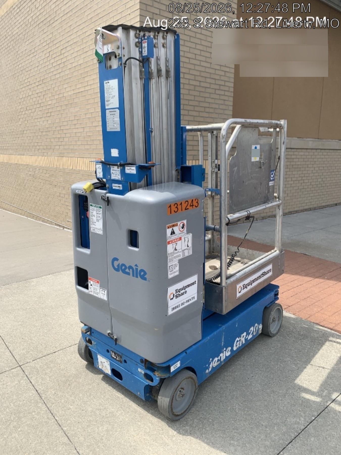 2021 GENIE GR-20