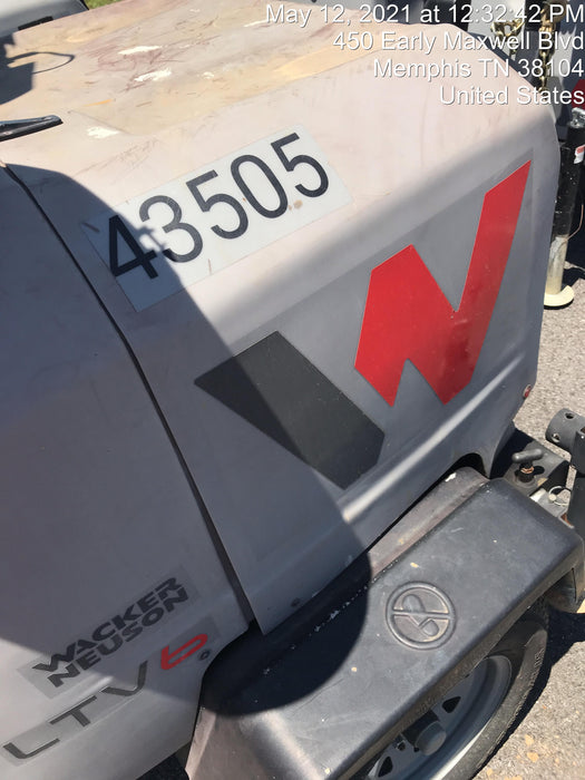 2019 Wacker Neuson LTV6K-LED LED Lighting, ES Track Hardware, Fuel Level Sensor