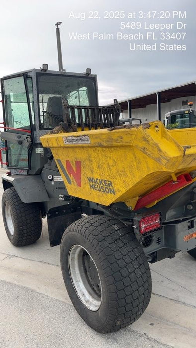 2025 WACKER NEUSON DV604 Cab Standard Tires
