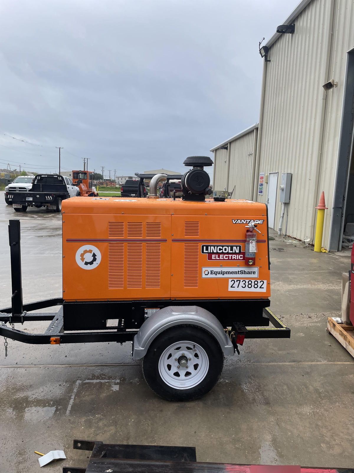 2022 Lincoln Electric Vantage 549X Crosslink Technology, Trailer Mounted, ES Decals, T3