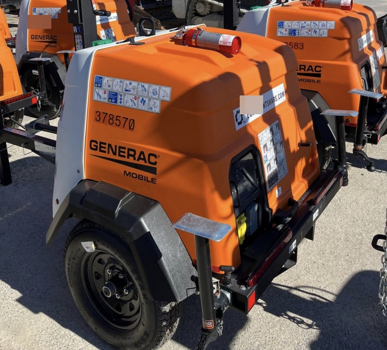 2023 Generac MLT2 Diesel, Flex Switch 120V Input, Powerzone Controller, 
(4) 320W LED Lights, 4kW Generator, 39.9 Gal Fuel Tank, 2" Ball, T3