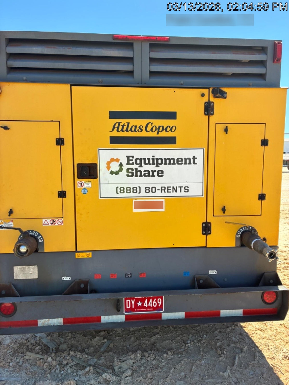 2020 ATLAS COPCO XAS 1800