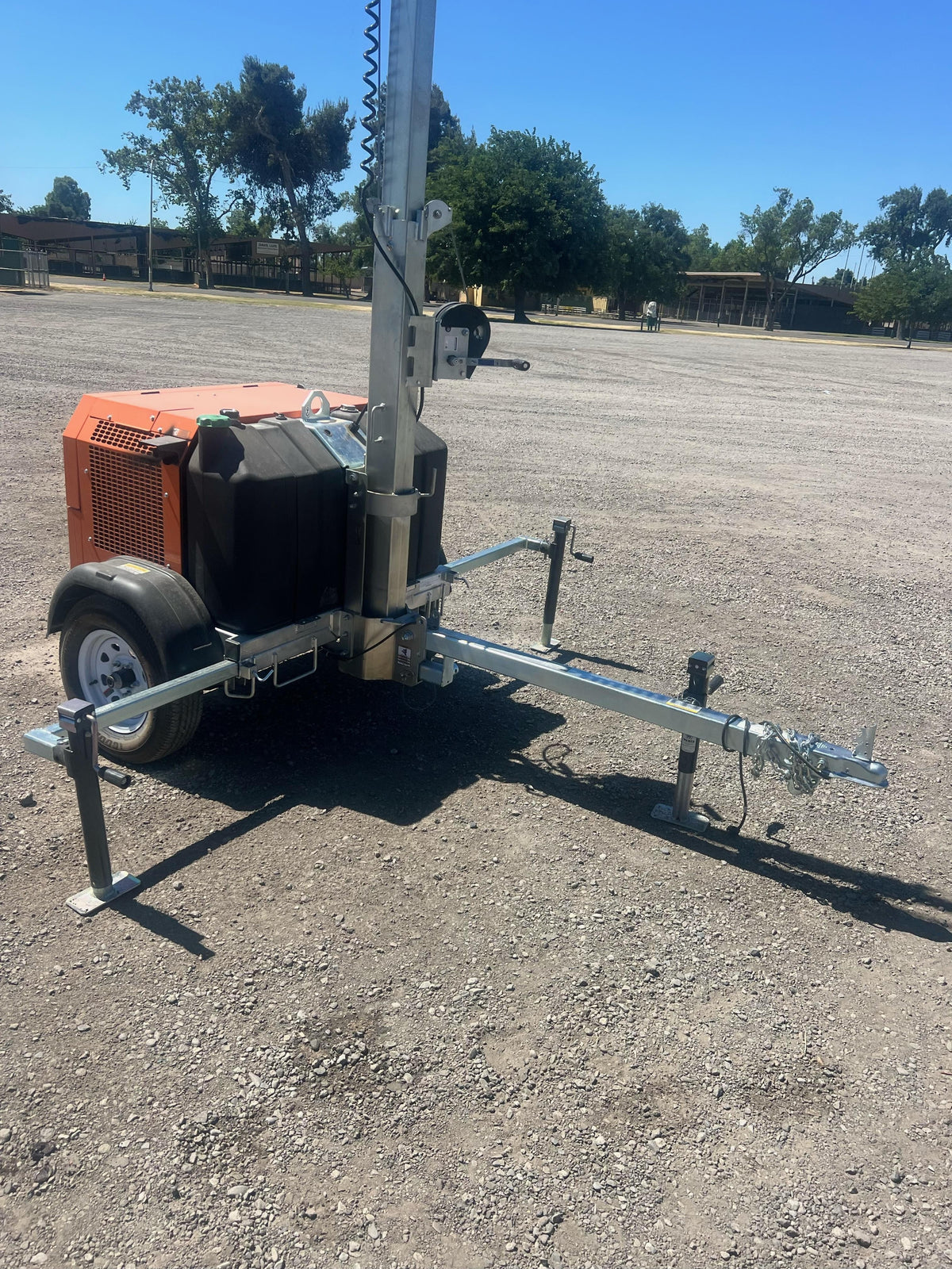 2024 Wanco WLTT-4MM4K Diesel, Deep Sea Controller, Shore Power Plug, Auto Start, (4) 350W LED Floodlights, 4kW Generator, 60 Gal Fuel Tank, 2" Ball, T3