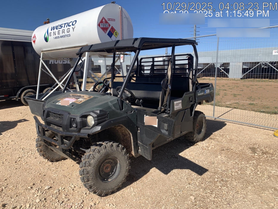 2018 Kawasaki MULE PRO-DX Kawasaki Mule 4x4 Diesel UTV w/Hard Top, Windshield, Beacon, Backup Alarm, ES Keypad/Hardware Installed
