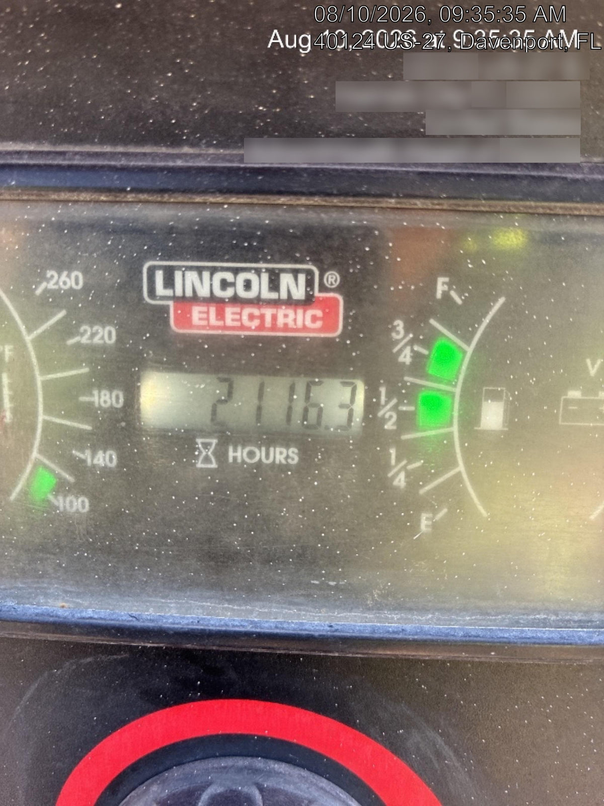2021 LINCOLN ELECTRIC Vantage 549X