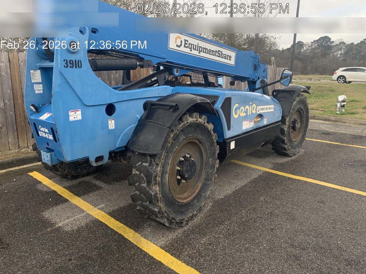 2017 Genie GTH-636 Genie GTH636, Foam Filled Tires, 48" carriage