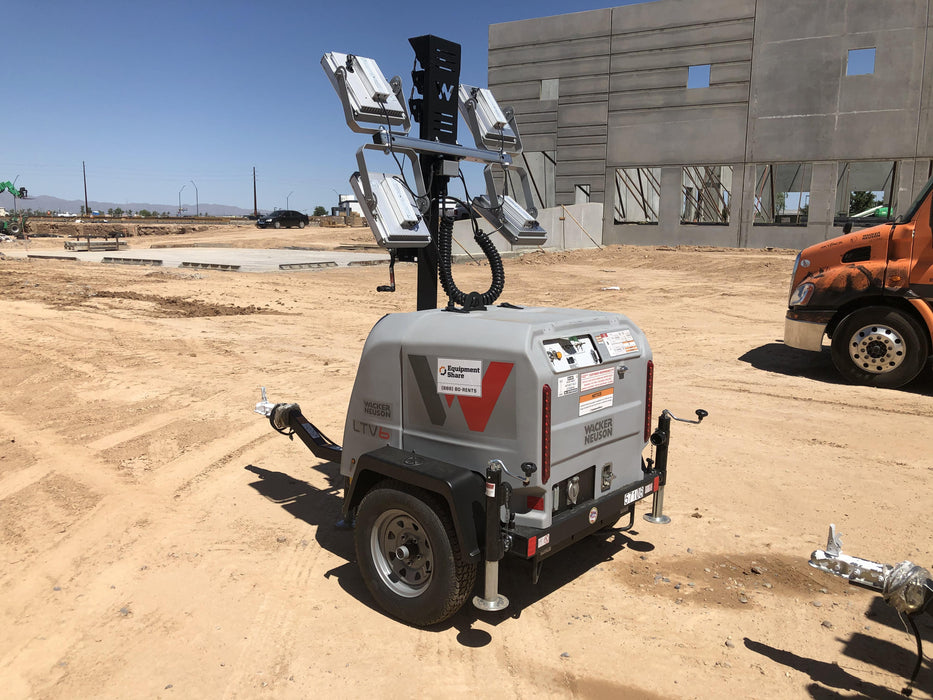 2019 Wacker Neuson LTV6K-LED Standard LED Towable Light Tower w/None