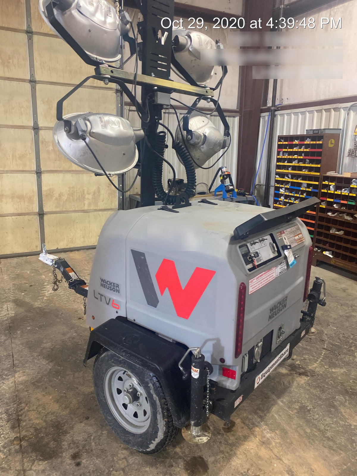 2019 Wacker Neuson LTV6L-MH Standard Options