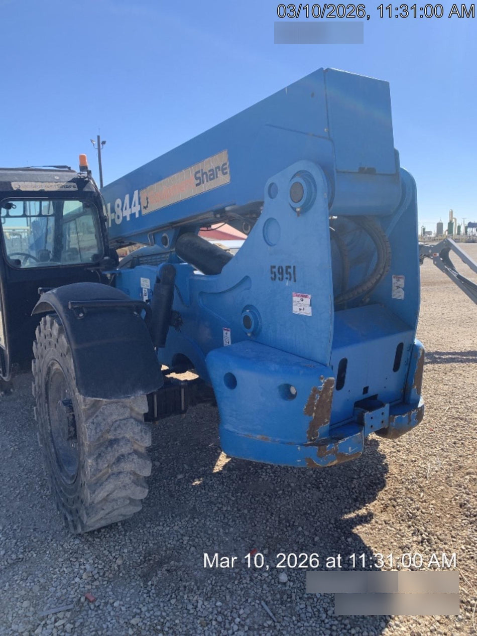 2017 Genie GTH-844 Genie GTH-844, Solid Tires, 60" carriage/forks, Full Cab, Work Lights