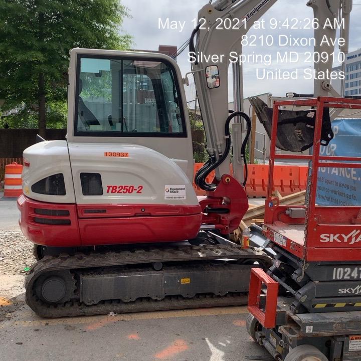 2020 TAKEUCHI TB250-2C