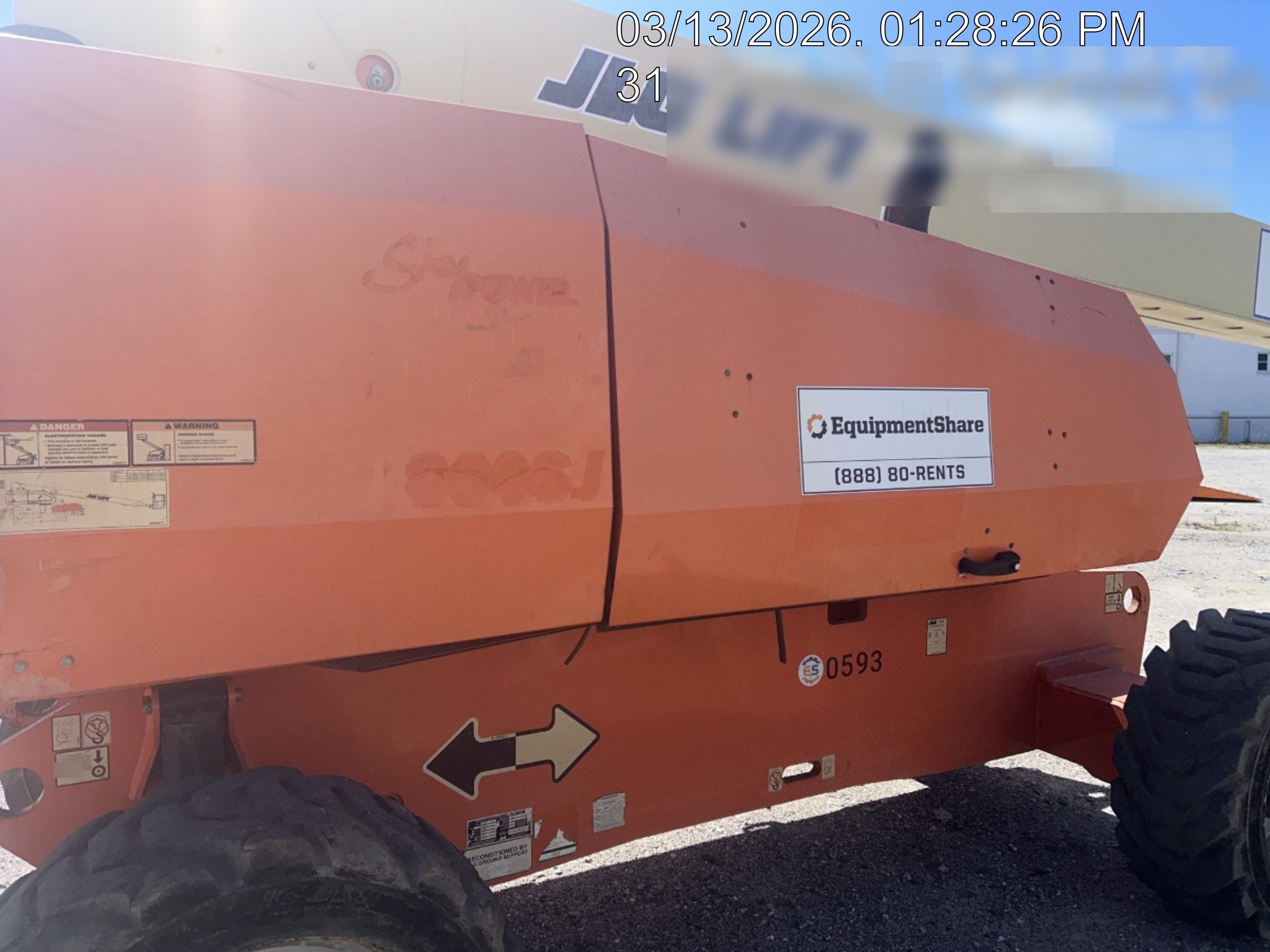 2007 JLG 860SJ