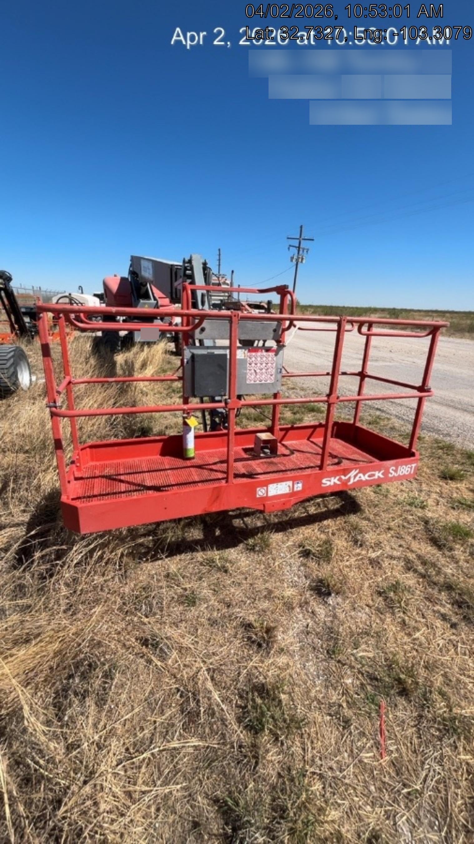 2018 SKYJACK SJ86T