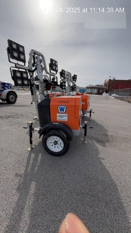 2024 Wanco WLTT-4MM4K Diesel, Deep Sea Controller, Shore Power Plug, Auto Start, (4) 350W LED Floodlights, 4kW Generator, 60 Gal Fuel Tank, 2" Ball, T3
