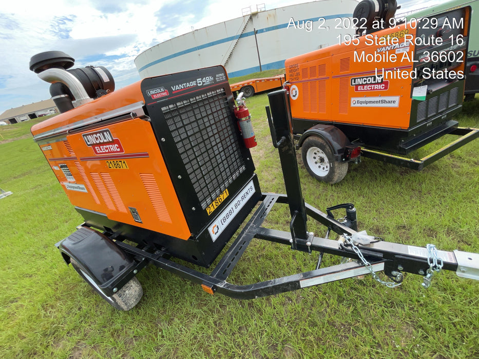 2022 Lincoln Electric Vantage 549X VANTAGE 549X READY-PAK 3