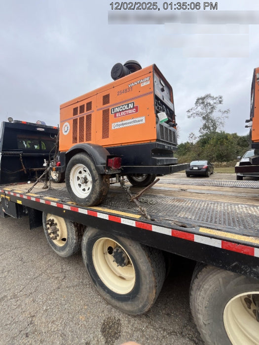 2022 Lincoln Electric Vantage 549X Crosslink Technology, Trailer Mounted, ES Decals, T3