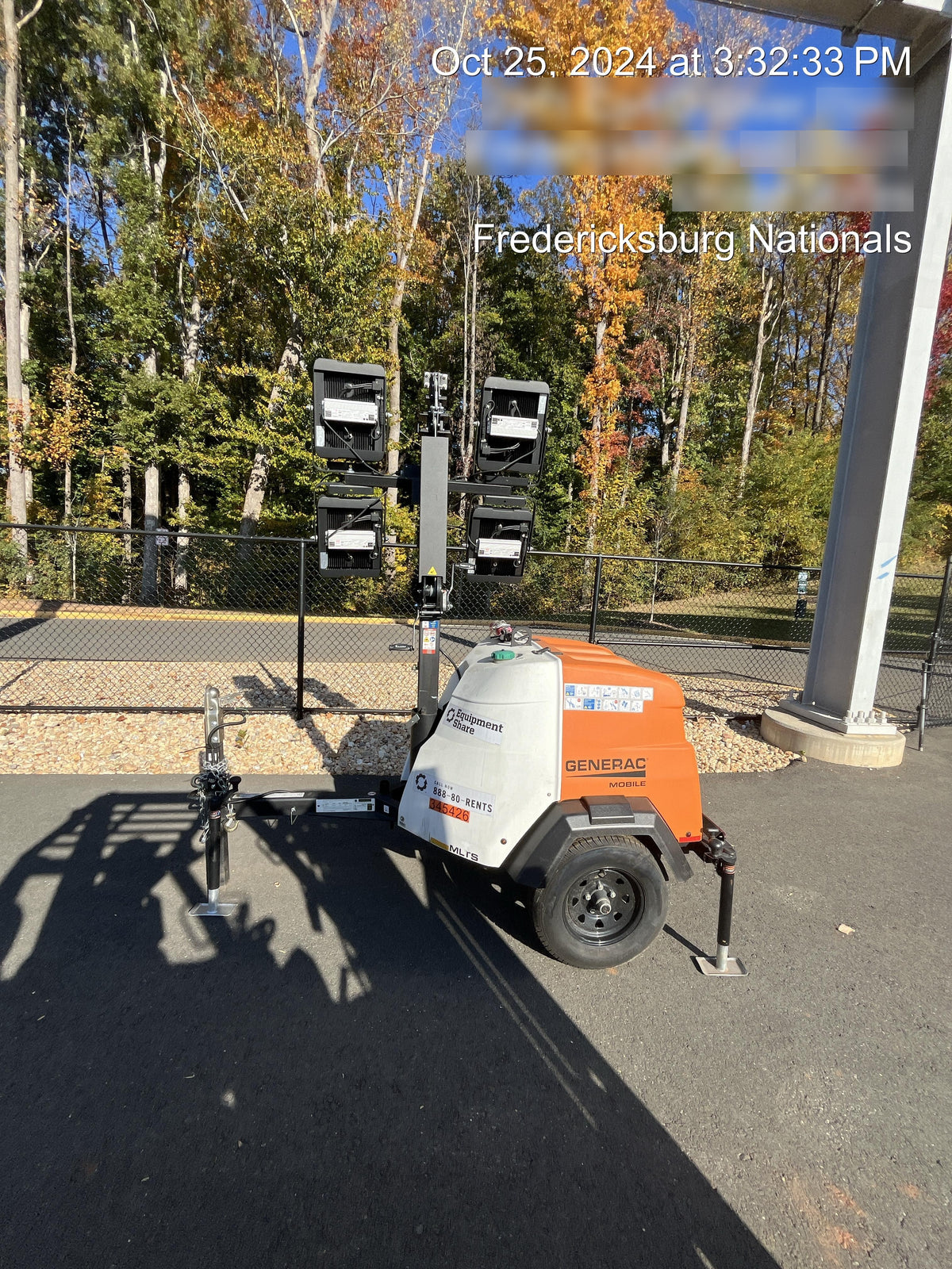 2023 Generac MLT2 Diesel, Flex Switch 120V Input, Powerzone Controller, (4) 320W LED Lights, 4kW Generator, 39.9 Gal Fuel Tank, 2" Ball, T3
