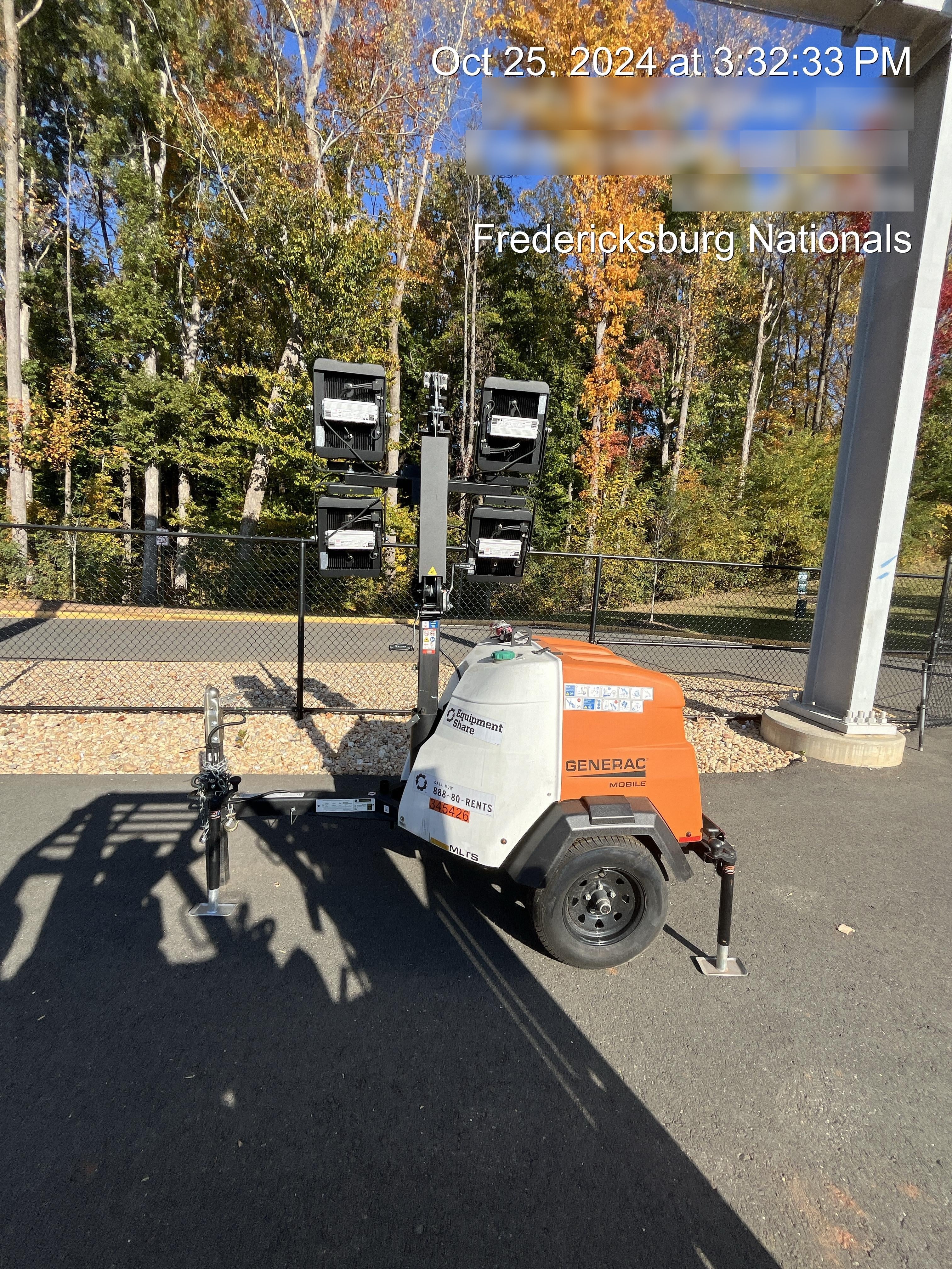 2023 Generac MLT2 Diesel, Flex Switch 120V Input, Powerzone Controller, (4) 320W LED Lights, 4kW Generator, 39.9 Gal Fuel Tank, 2" Ball, T3