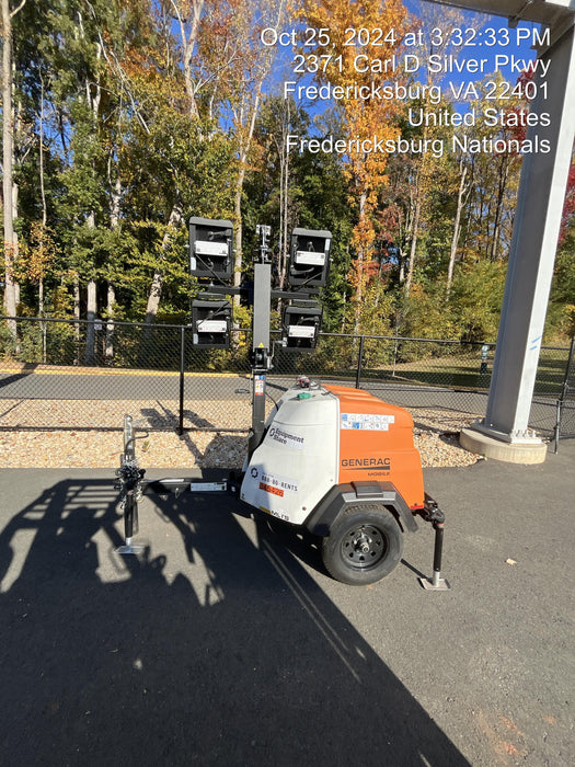 2023 Generac MLT2 Diesel, Flex Switch 120V Input, Powerzone Controller, (4) 320W LED Lights, 4kW Generator, 39.9 Gal Fuel Tank, 2" Ball, T3