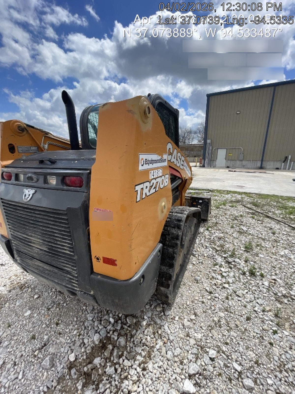 2021 CASE TR270B