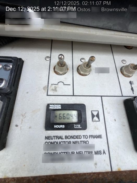 2019 Wacker Neuson LTV6L-MH Standard Options, ES Track Hardware, Fuel Level Sensor