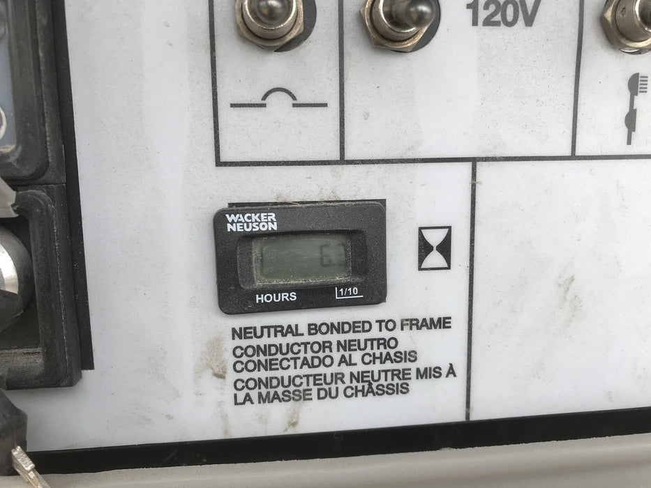 2019 Wacker Neuson LTV6L-MH Mobile Light Tower w/Fuel Level Sensor Installed