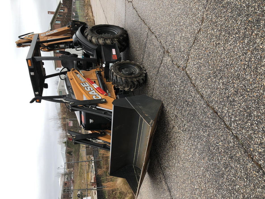 2019 Case 580N EP Canopy, 4WD, GP Front Bucket, Standard Stick, 2-Way Aux Hydraulics, ISO Controls