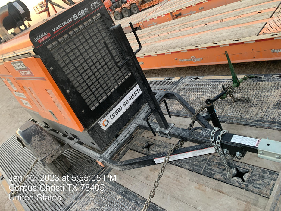 2022 Lincoln Electric Vantage 549X Crosslink Technology, Trailer Mounted, ES Decals, T3
