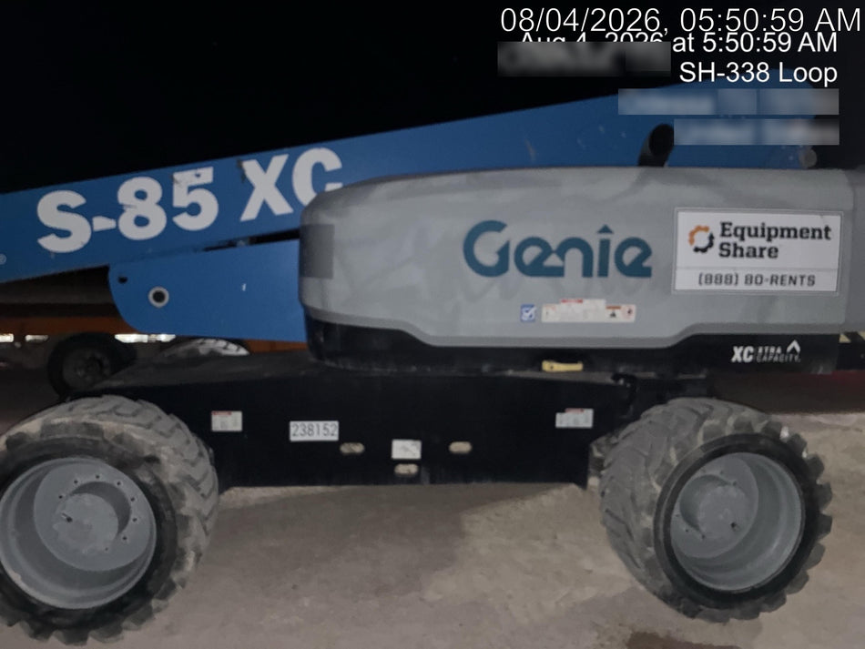 2022 GENIE S-85 XC