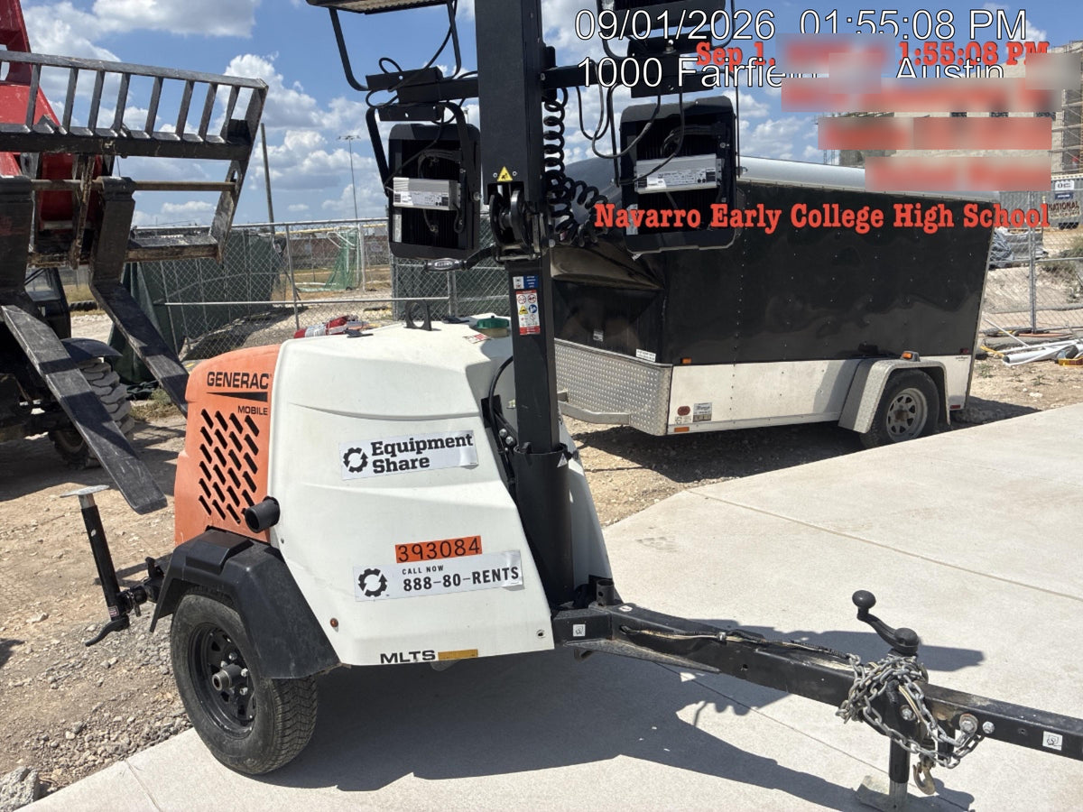 2024 Generac MLT2 Diesel, Flex Switch 120V Input, Powerzone Controller, 
(4) 320W LED Lights, 4kW Generator, 39.9 Gal Fuel Tank, 2" Ball, T3