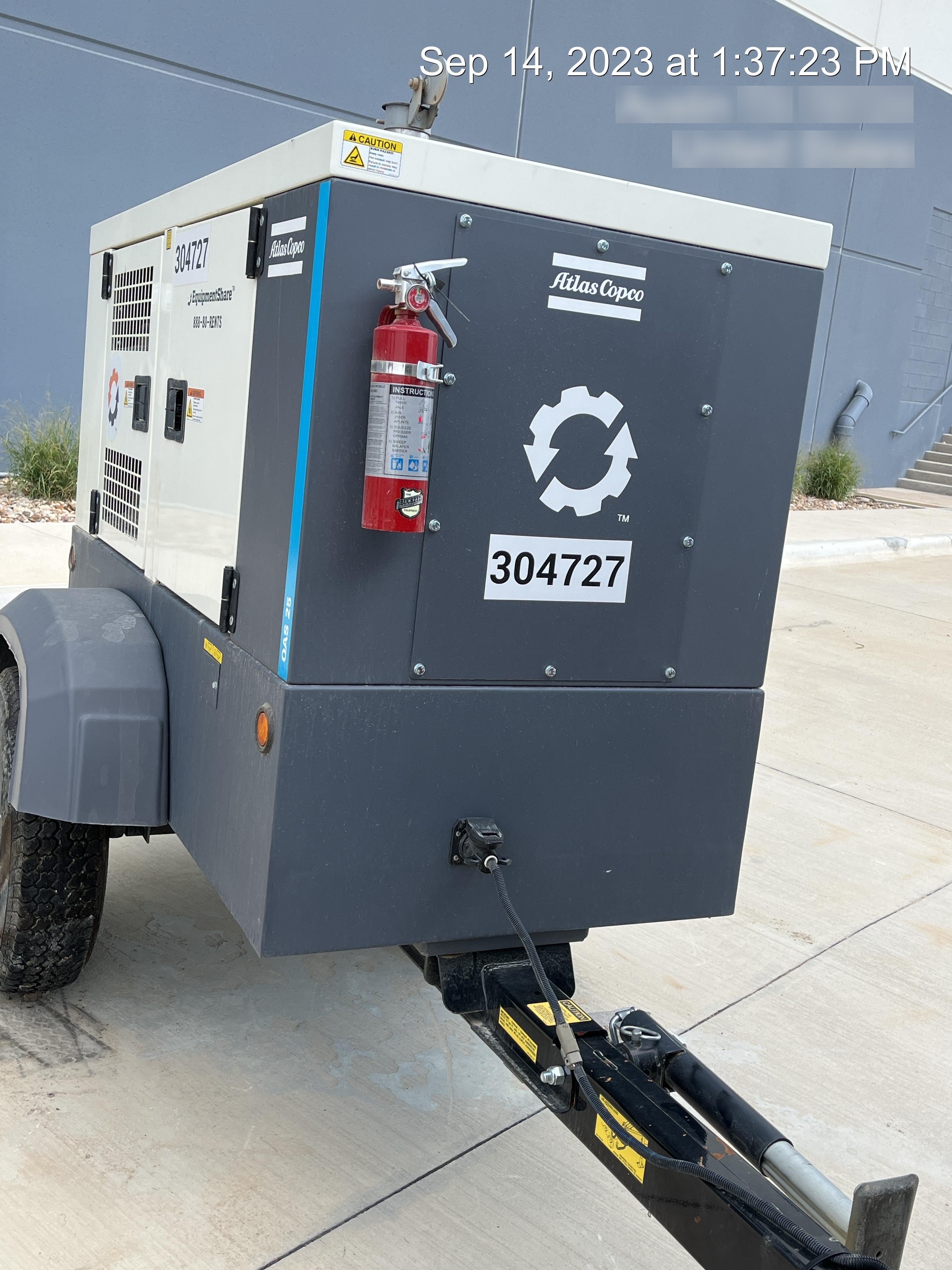 2023 ATLAS COPCO QAS25 CWK
