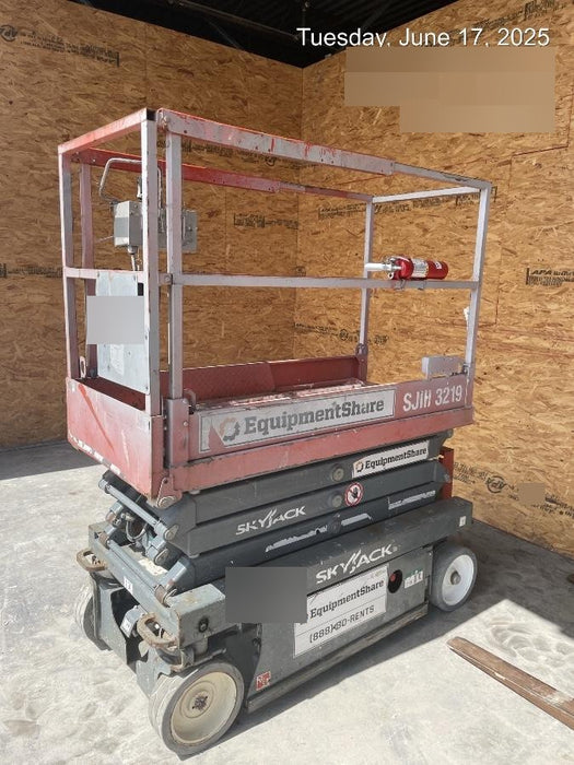 2019 Skyjack SJIII-3219 Standard Options