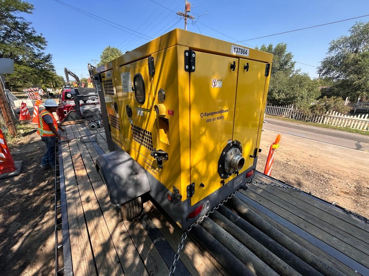 2021 ATLAS COPCO PAS 100 HF CS Enclosed
