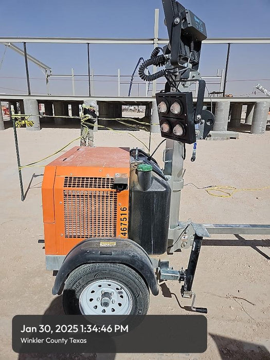 2024 Wanco WLTT-4MM4K Diesel, Deep Sea Controller, Shore Power Plug, Auto Start, (4) 350W LED Floodlights, 4kW Generator, 60 Gal Fuel Tank, 2" Ball, T3