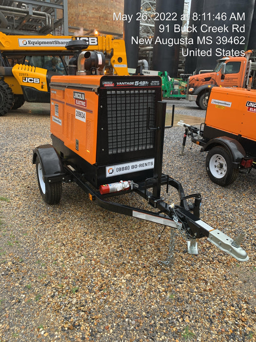 2022 Lincoln Electric Vantage 549X VANTAGE 549X READY-PAK 3