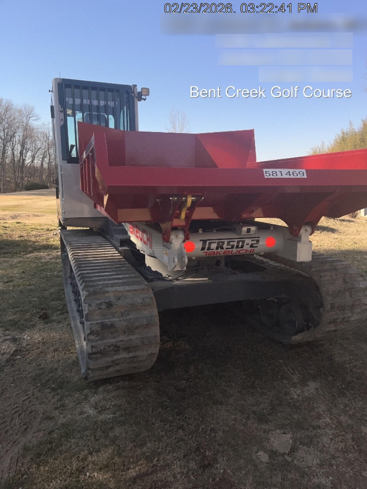 2025 TAKEUCHI TCR 50-2CR