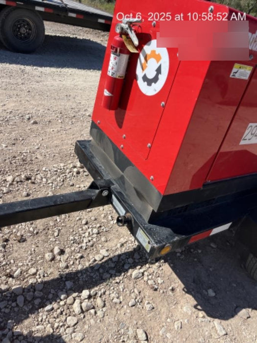 2023 Shindaiwa DGW400MDL Kubota D902 Engine, 23 HP, Dual Op Welder, Wire, Arc, Droop Stick, Tig, and CC Stick Functionality, Simulphase, 3 Phase and 1 Phase Gen Output, Single Axle NB Trlr, Slr Trckl Chrg 12V 12W, Fire Ext