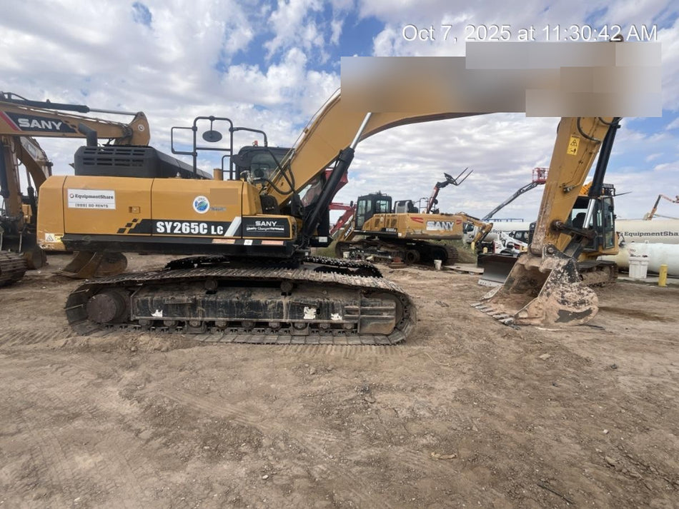 Sany SY265C SY265 Tier 4 - Cab, Hydraulic QC,  Buckets: 36" , 48"