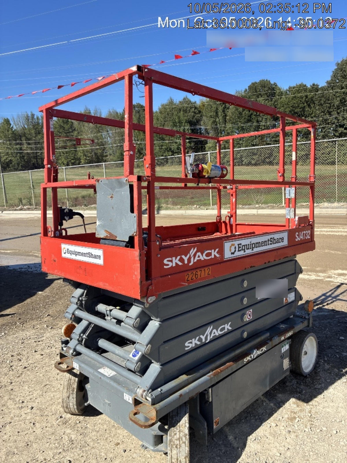 2022 SKYJACK SJ4732