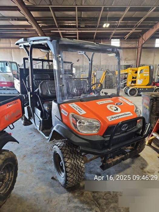 2022 Kubota RTV-X1140W-H Plastic Canopy, Windshield Acrylic Clear, LED Strobe Light, Wire Harness Kit, Back up Alarm