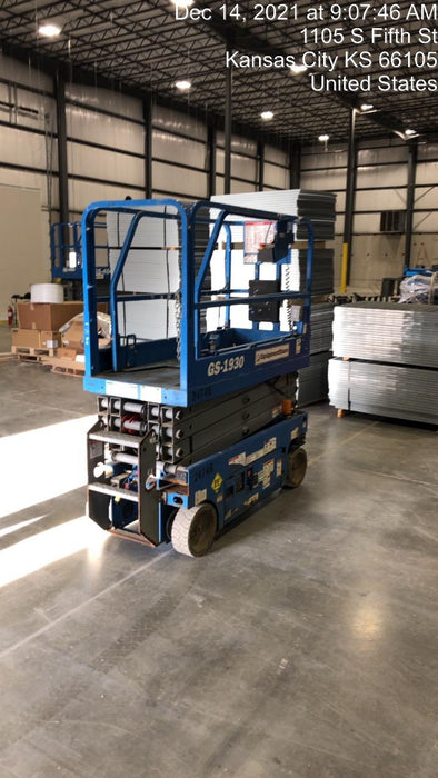 2019 Genie GS-1930 Genie GS-1930 Standard Options, EE Rated