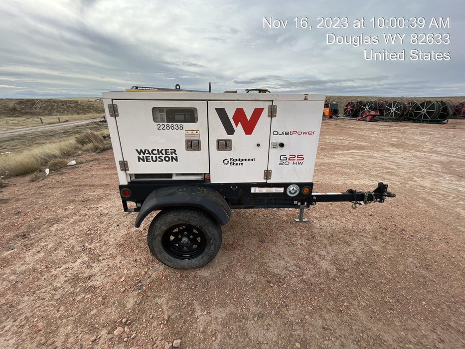 2022 WACKER NEUSON G25