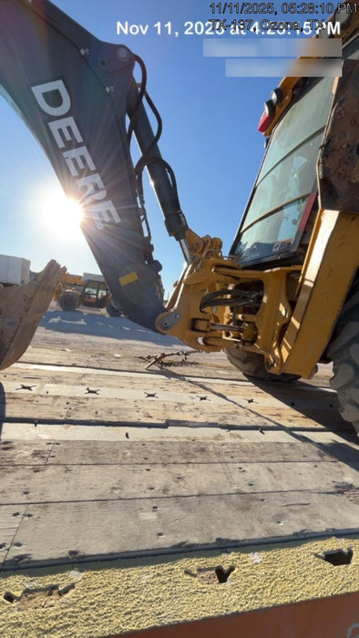 2020 John Deere 310LEP Cab/Heat/Air, 4WD, Standard Stick, Pilot Controls, 2 Way Hydraulics, TAG Manual QC