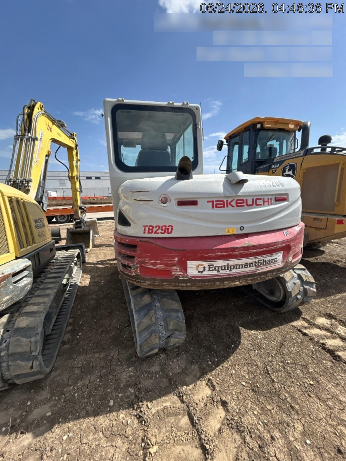 2021 TAKEUCHI TB290C