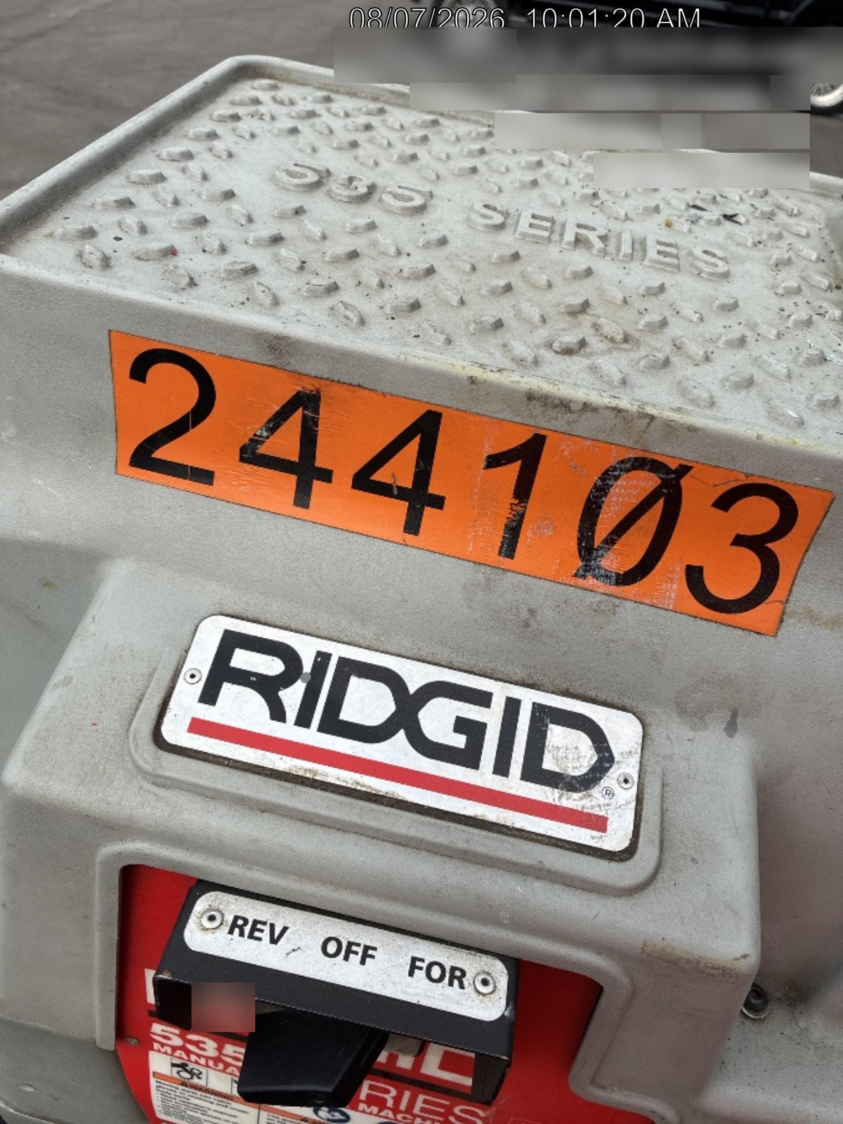 2022 RIDGID 535