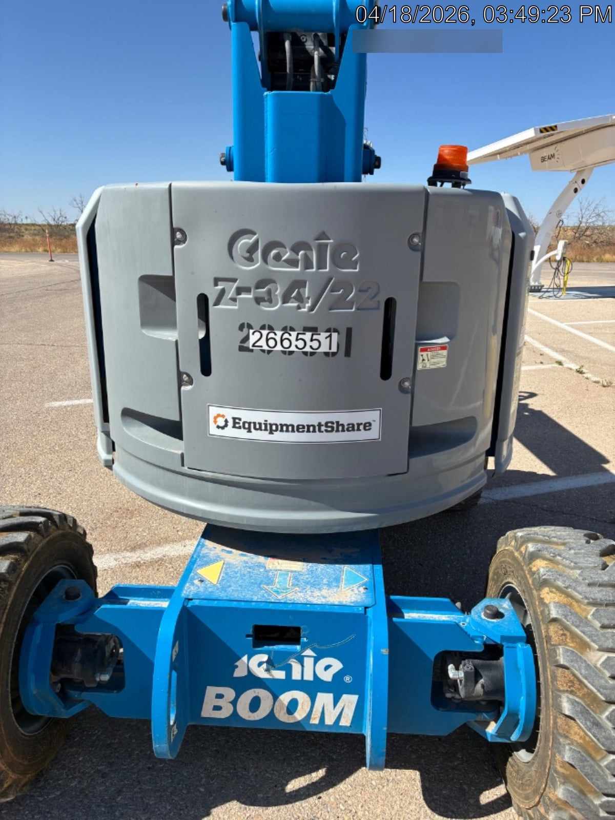 2022 GENIE Z-34 IC
