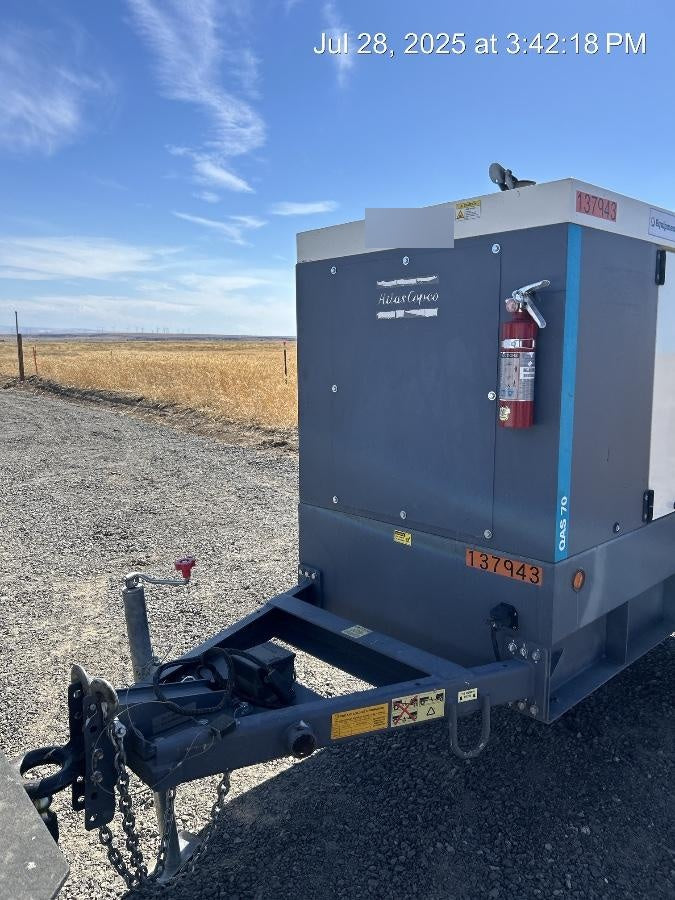 2021 ATLAS COPCO QAS 70